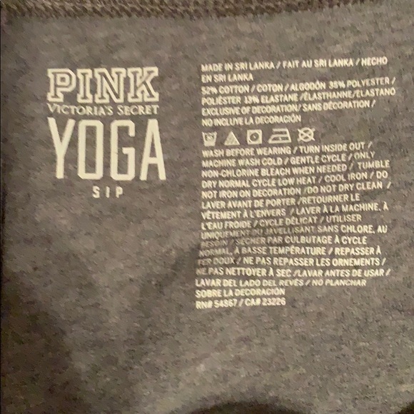 Victoria’s Secret PINK Cropped Yogas - Picture 3 of 3